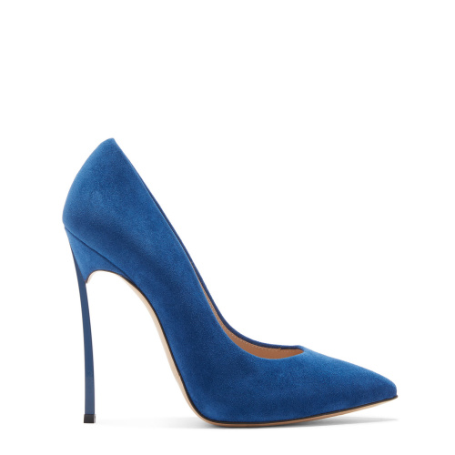 Casadei Дамски сини обувки с ток "Blade"