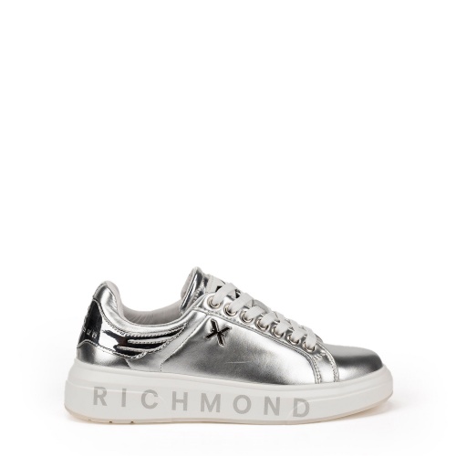 John Richmond Дамски сребърни спортни обувки