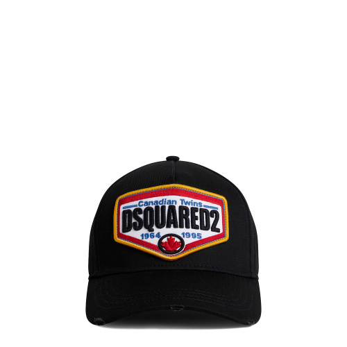 Dsquared2 Бейзболна черна шапка