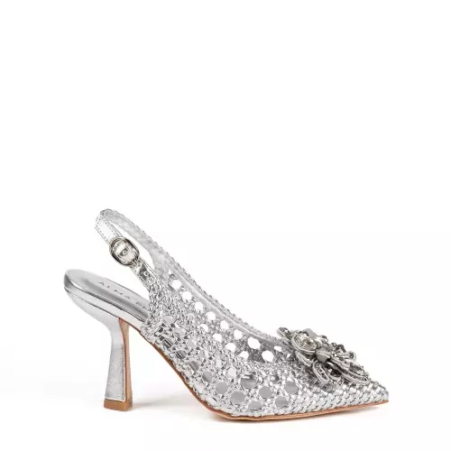 Alma En Pena Дамски сребърни обувки