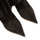 Casadei Дамски черни ботуши с ресни - изглед 5