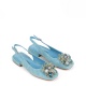 Alma En Pena Дамски сини обувки - изглед 2