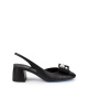 Loriblu Дамски черно обувки с перли - изглед 1
