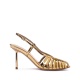 Le Silla Дамски златни сандали CAGE - изглед 1