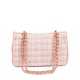 TOSCA BLU Дамска розова чанта текстил - изглед 3