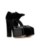 Giuseppe Zanotti Дамски черни обувки с платформа - изглед 3