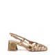 Bianca Di Дамски златни сандали - изглед 1