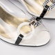 AZUREE Дамски сандали с PVC - изглед 4