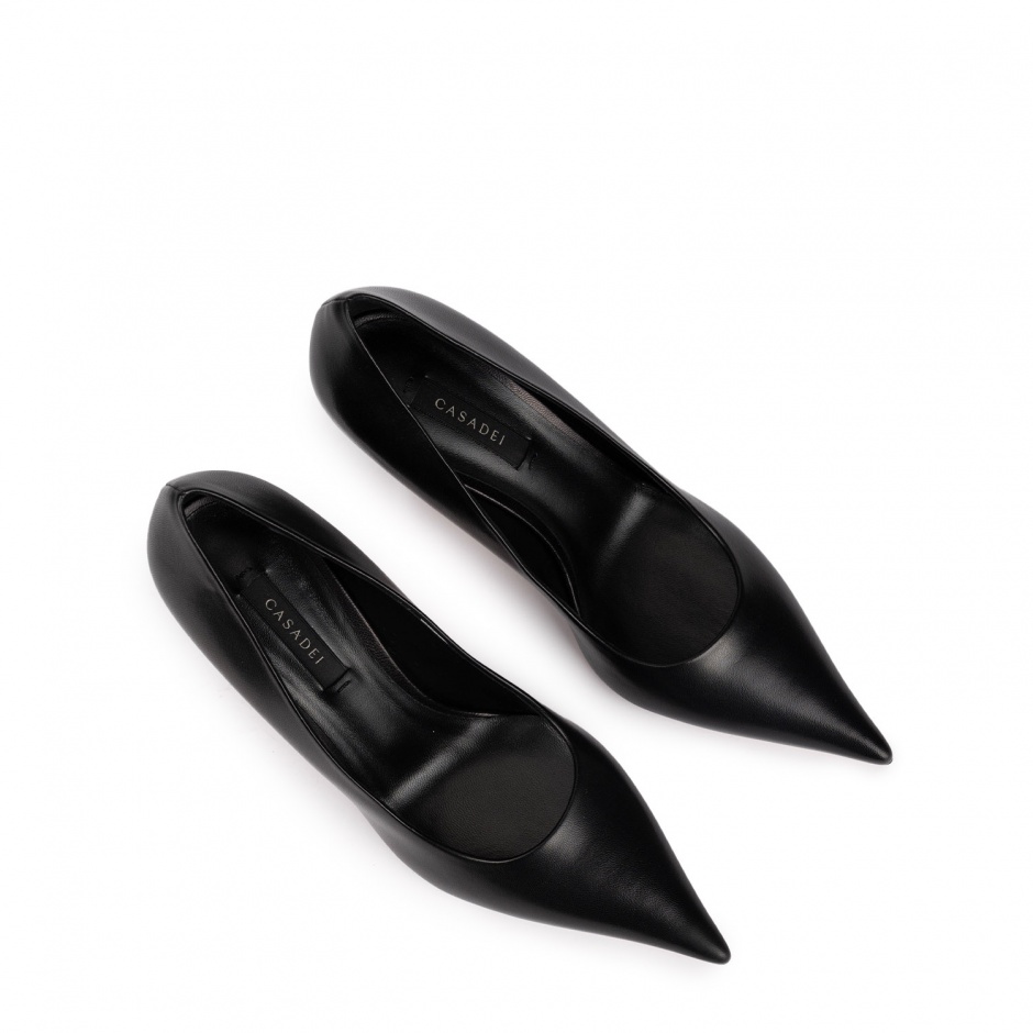 Casadei Дамски черни обувки с ток 