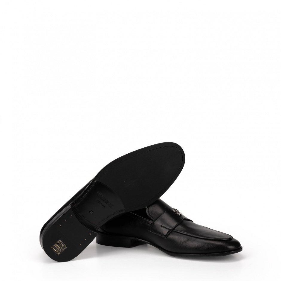 Roberto Cavalli Мъжки черни обувки - изглед 5