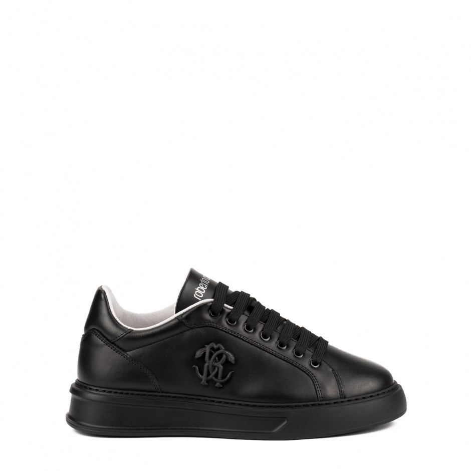 Roberto Cavalli Мъжки черни спортни обувки - изглед 1