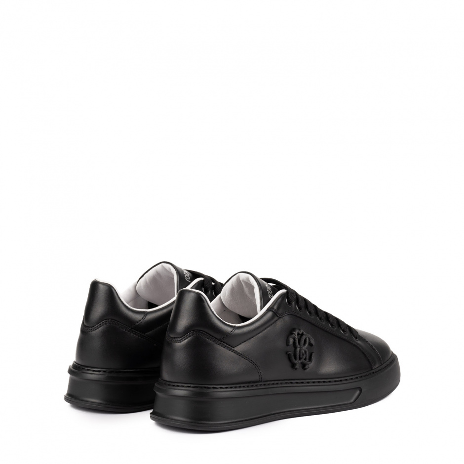 Roberto Cavalli Мъжки черни спортни обувки - изглед 3