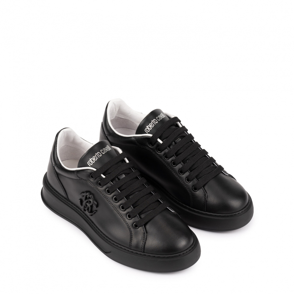 Roberto Cavalli Мъжки черни спортни обувки - изглед 2