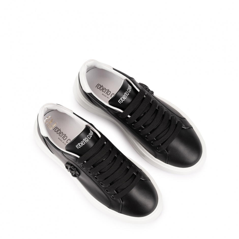 Roberto Cavalli Мъжки черни спортни обувки - изглед 4