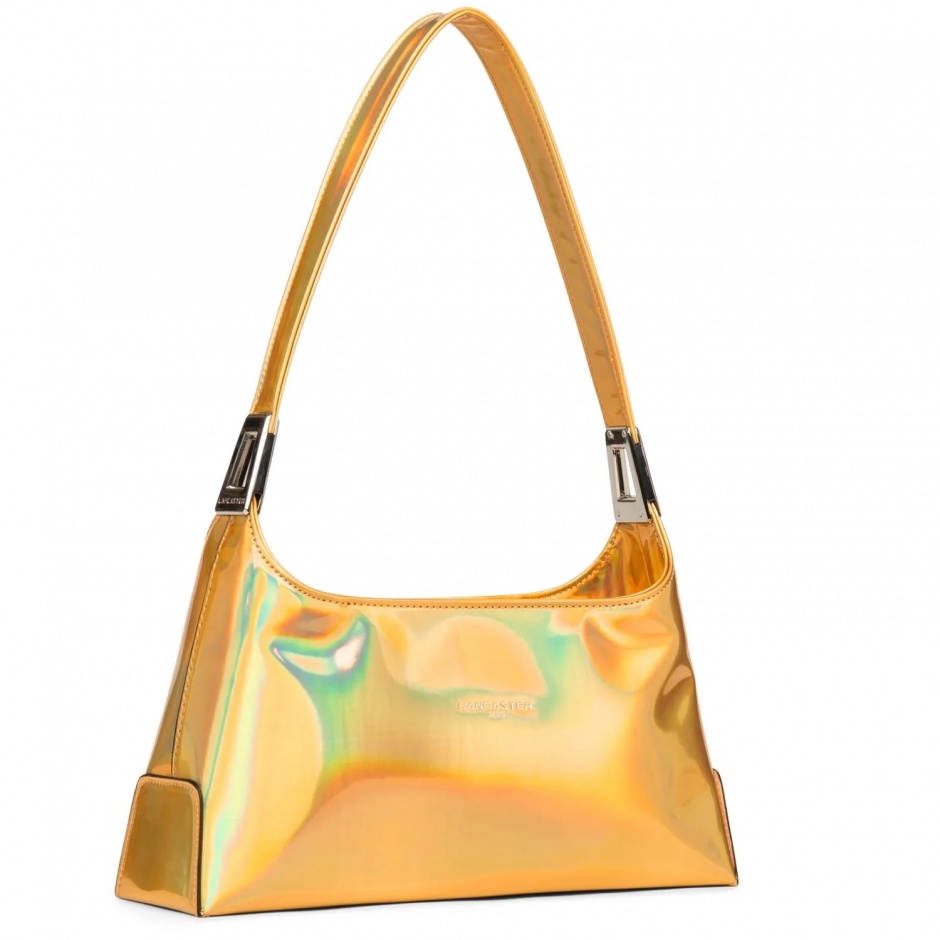 LANCASTER Дамска златна чанта Glass Irio - изглед 2