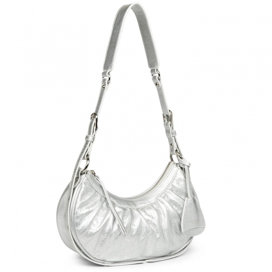 LANCASTER Дамска сребърна чанта Rétro & Glam - изглед 3
