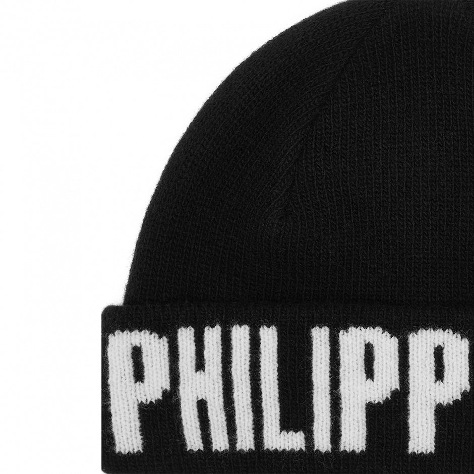 Philipp Plein Мъжка вълнена шапка - изглед 3