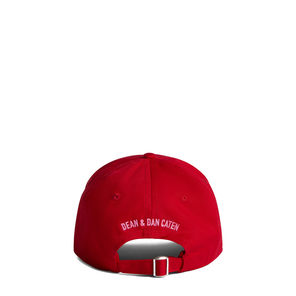 Dsquared2 Червена бейзболна шапка - изглед 5