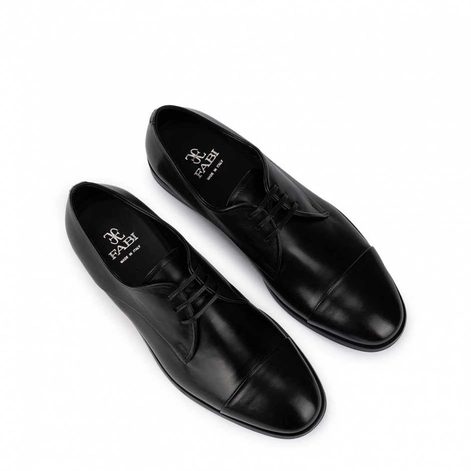 Fabi Мъжки черни елегантни обувки - изглед 4