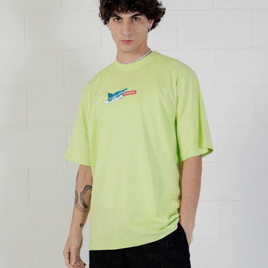 SPRAYGROUND Памучна тениска с щампа - изглед 3