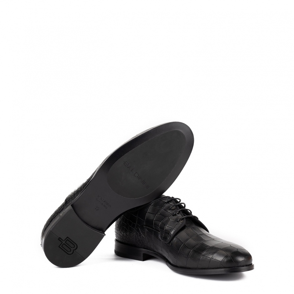 Baldinini Мъжки черни елегантни обувки - изглед 5
