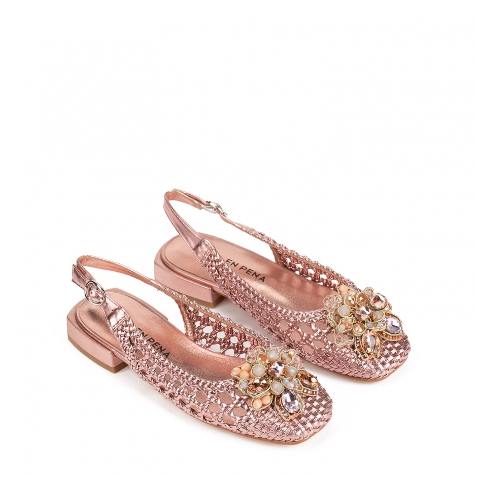 Alma En Pena Дамски розови обувки - изглед 2