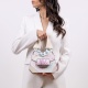 Cromia Малка дамска чанта с верига - изглед 4