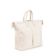 Casadei Дамска бяла кожена чанта C-STYLE - изглед 3