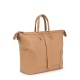Casadei Дамска бежова кожена чанта C-STYLE - изглед 2