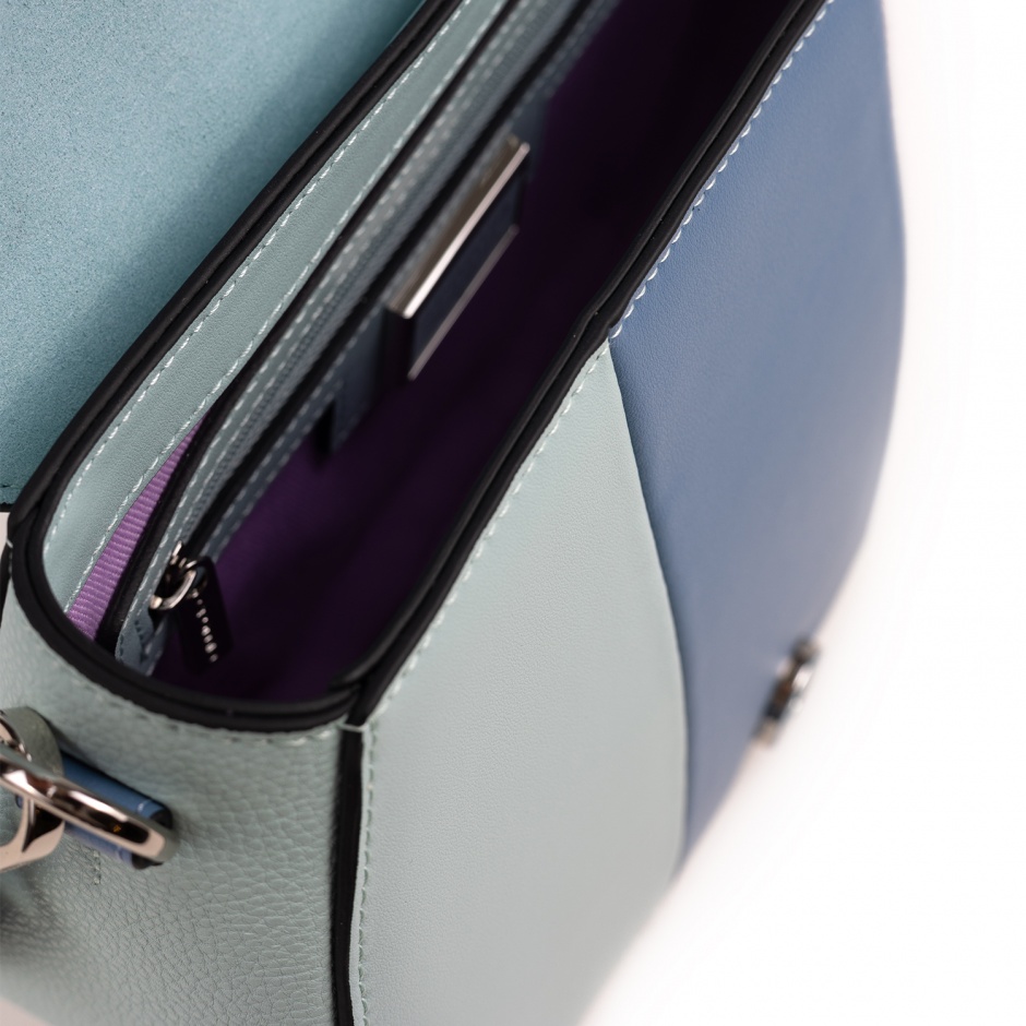 Cromia Дамска три цветна чанта - изглед 3