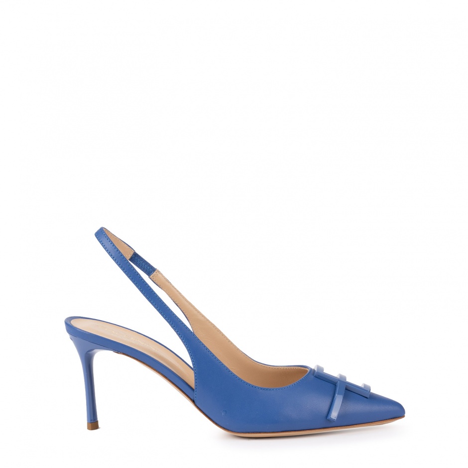 Baldinini Дамски сини остри обувки - изглед 1