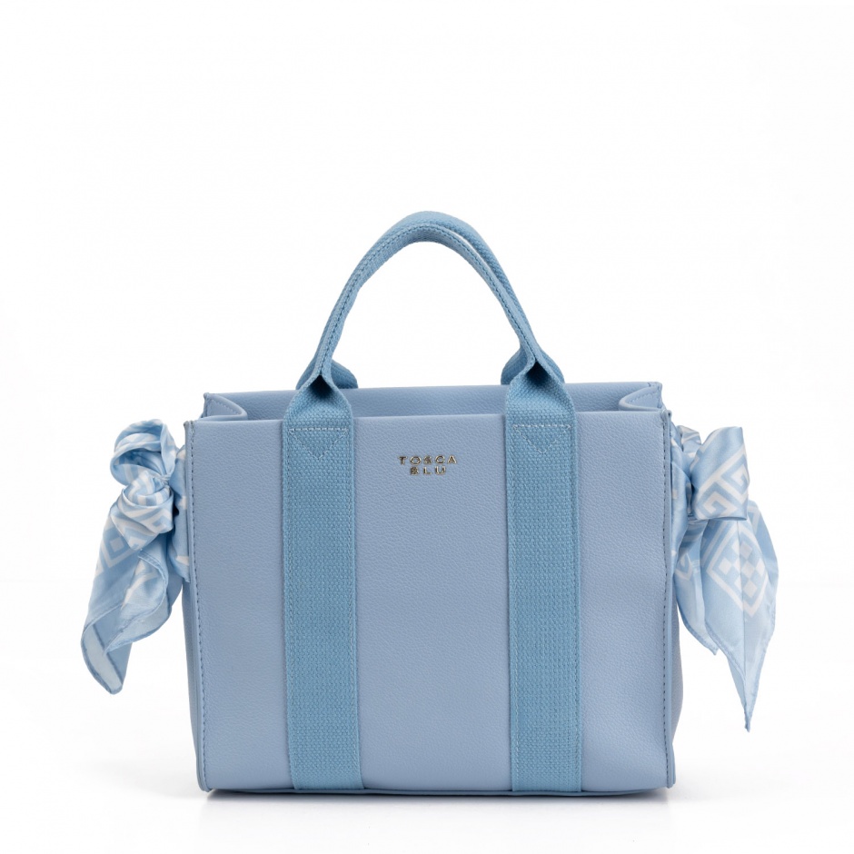 TOSCA BLU Дамска синя чанта - изглед 1