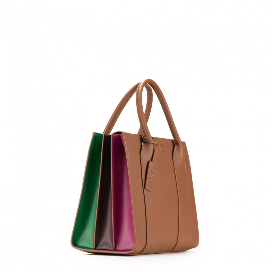 UNGARO Дамска чанта с цветни страни - изглед 2